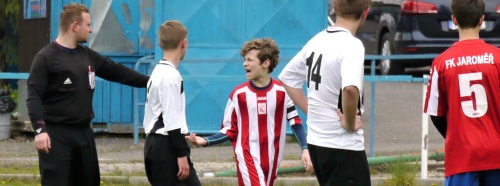 SŽ FK Jaroměř - SK Vysoké Mýto, 28.4.2019, foto: Václav Mlejnek